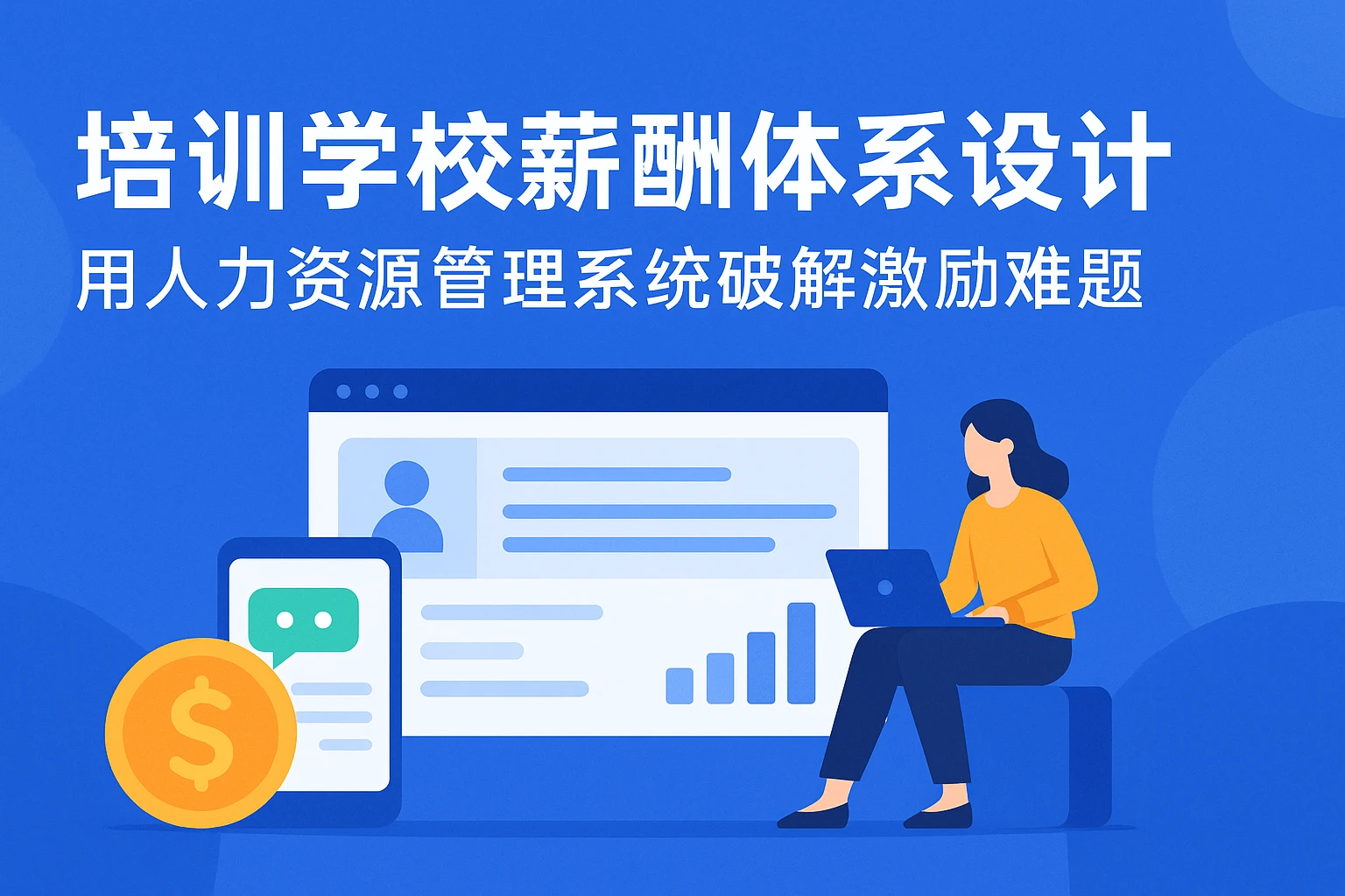 培训学校薪酬体系设计：用人力资源管理系统（员工自助+微信人事）破解激励难题