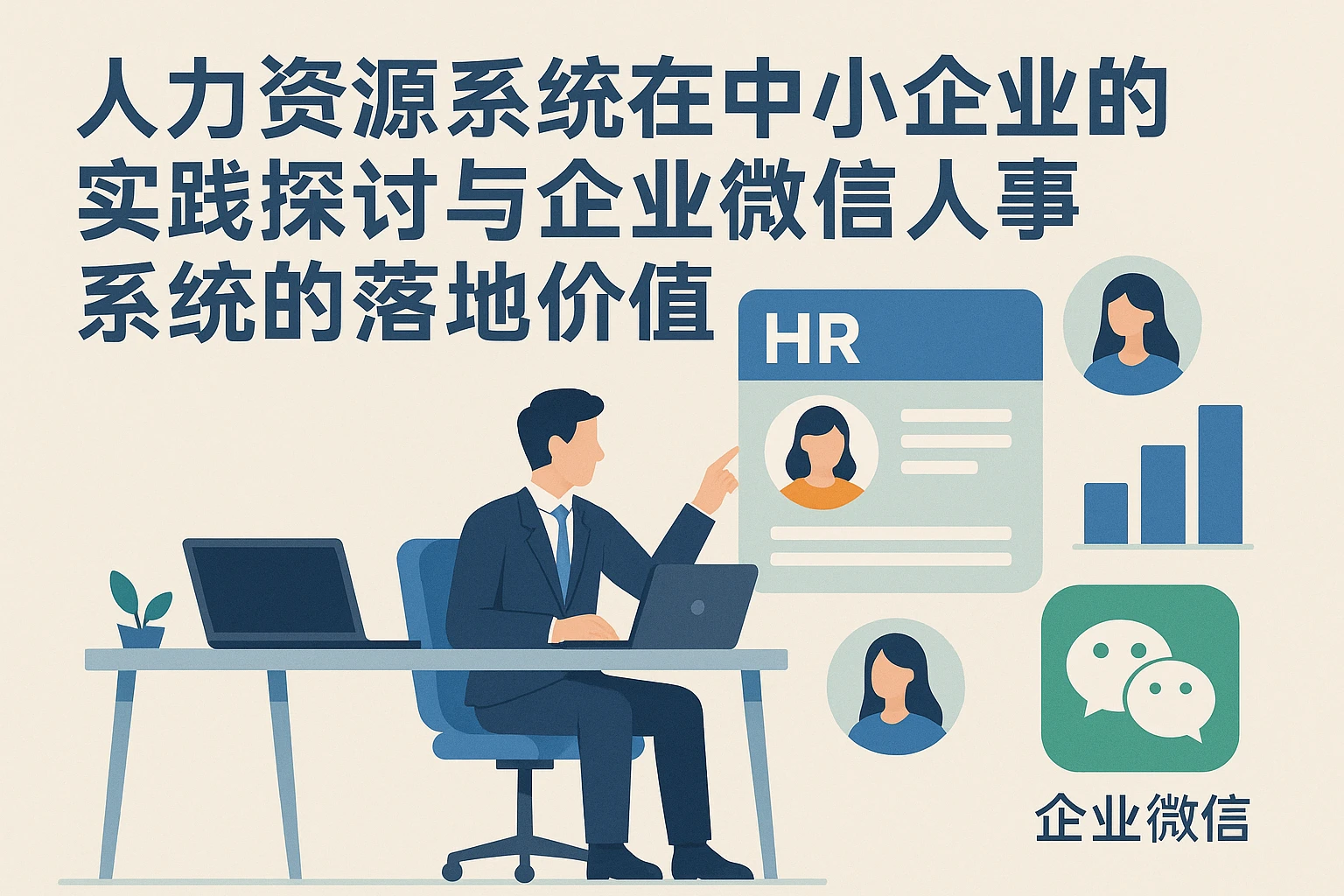 人力资源系统在中小企业的实践探讨与企业微信人事系统的落地价值