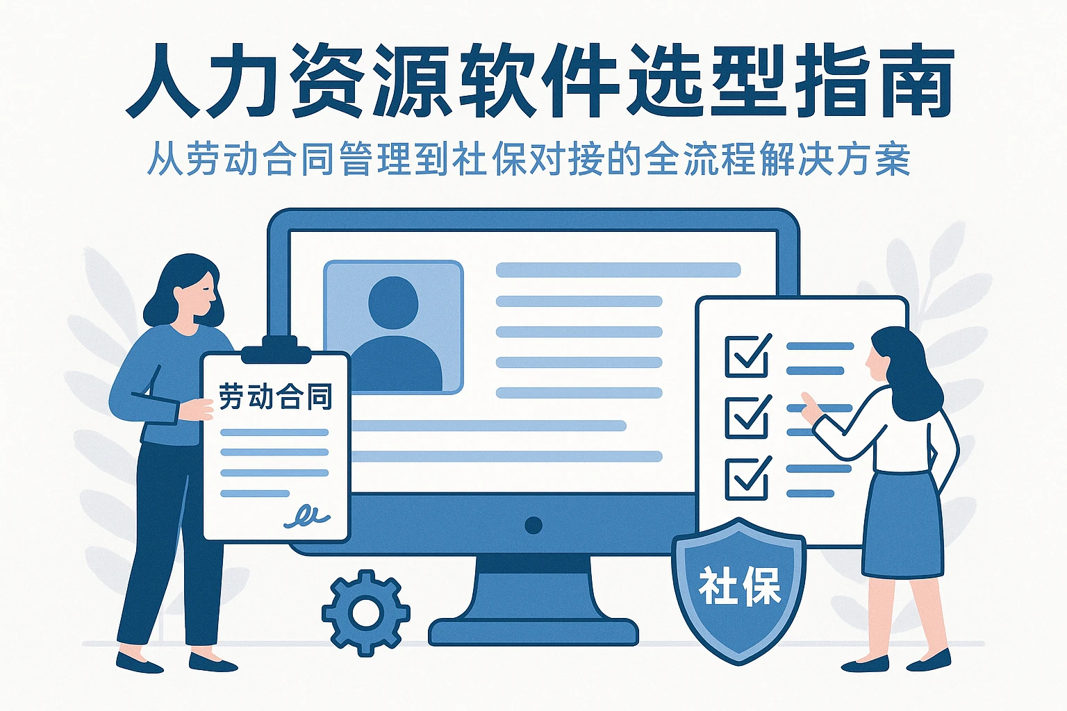 人力资源软件选型指南：从劳动合同管理到社保对接的全流程解决方案