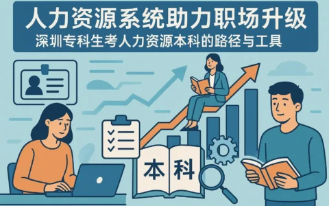 人力资源系统助力职场升级：深圳专科生考人力资源本科的路径与工具