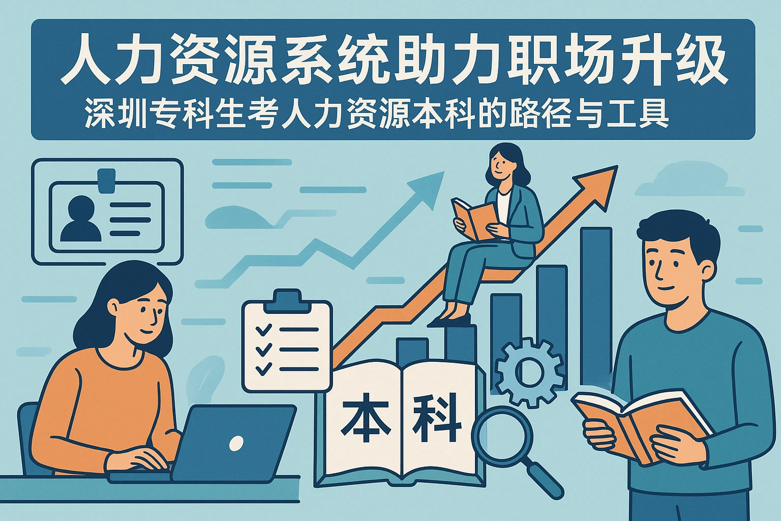 人力资源系统助力职场升级：深圳专科生考人力资源本科的路径与工具