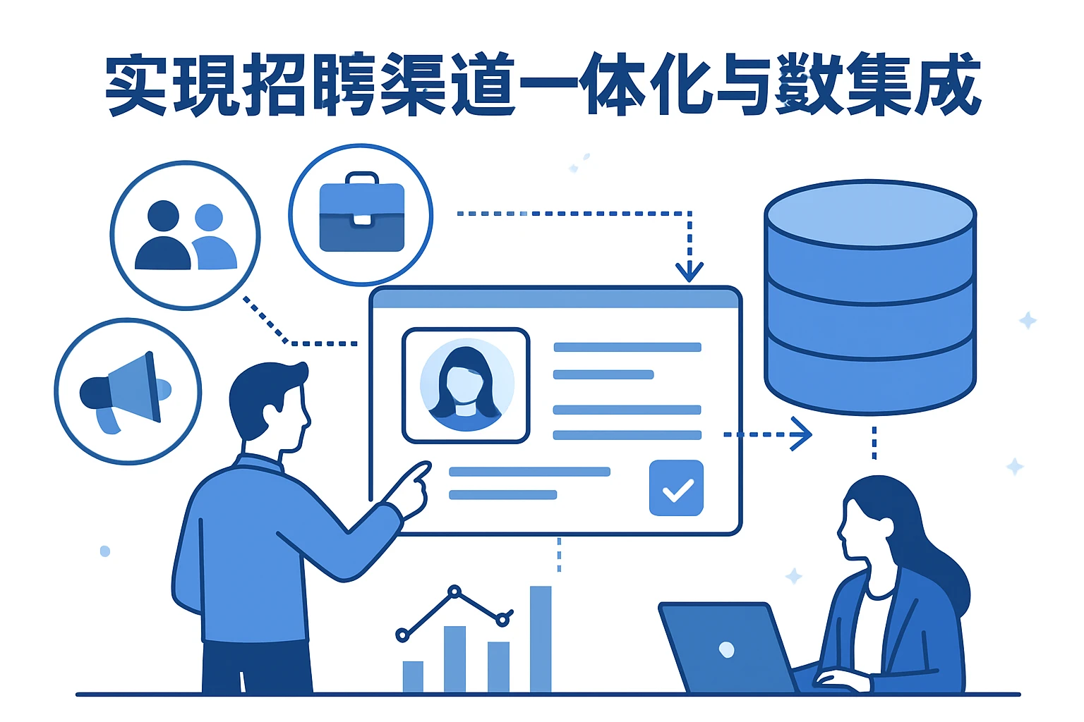实现招聘渠道一体化与数据集成