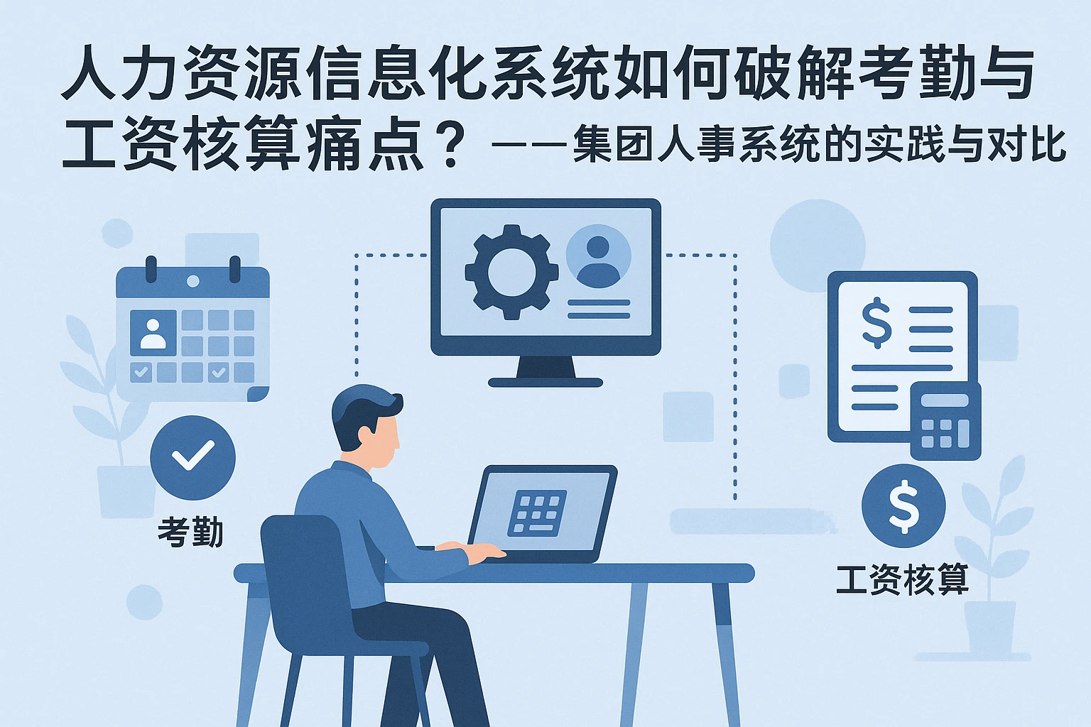 人力资源信息化系统如何破解考勤与工资核算痛点？——集团人事系统的实践与对比
