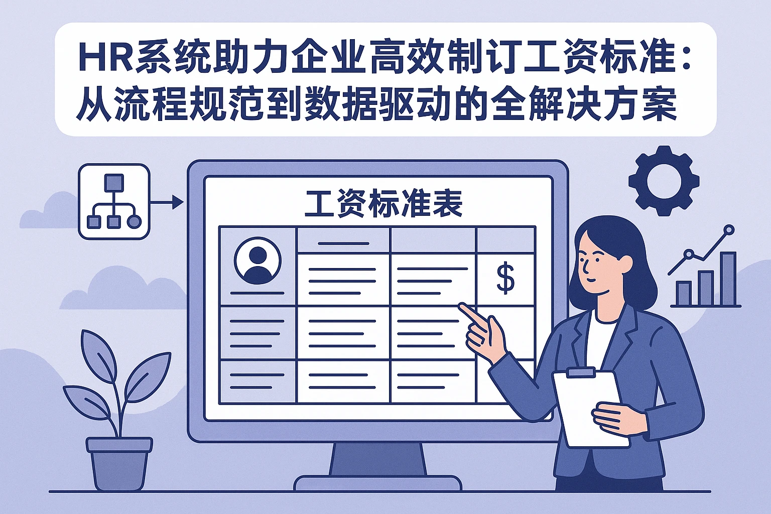 HR系统助力企业高效制订工资标准表：从流程规范到数据驱动的全解决方案