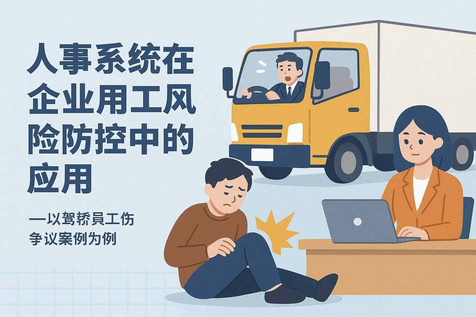 人事系统在企业用工风险防控中的应用——以驾驶员工伤争议案例为例