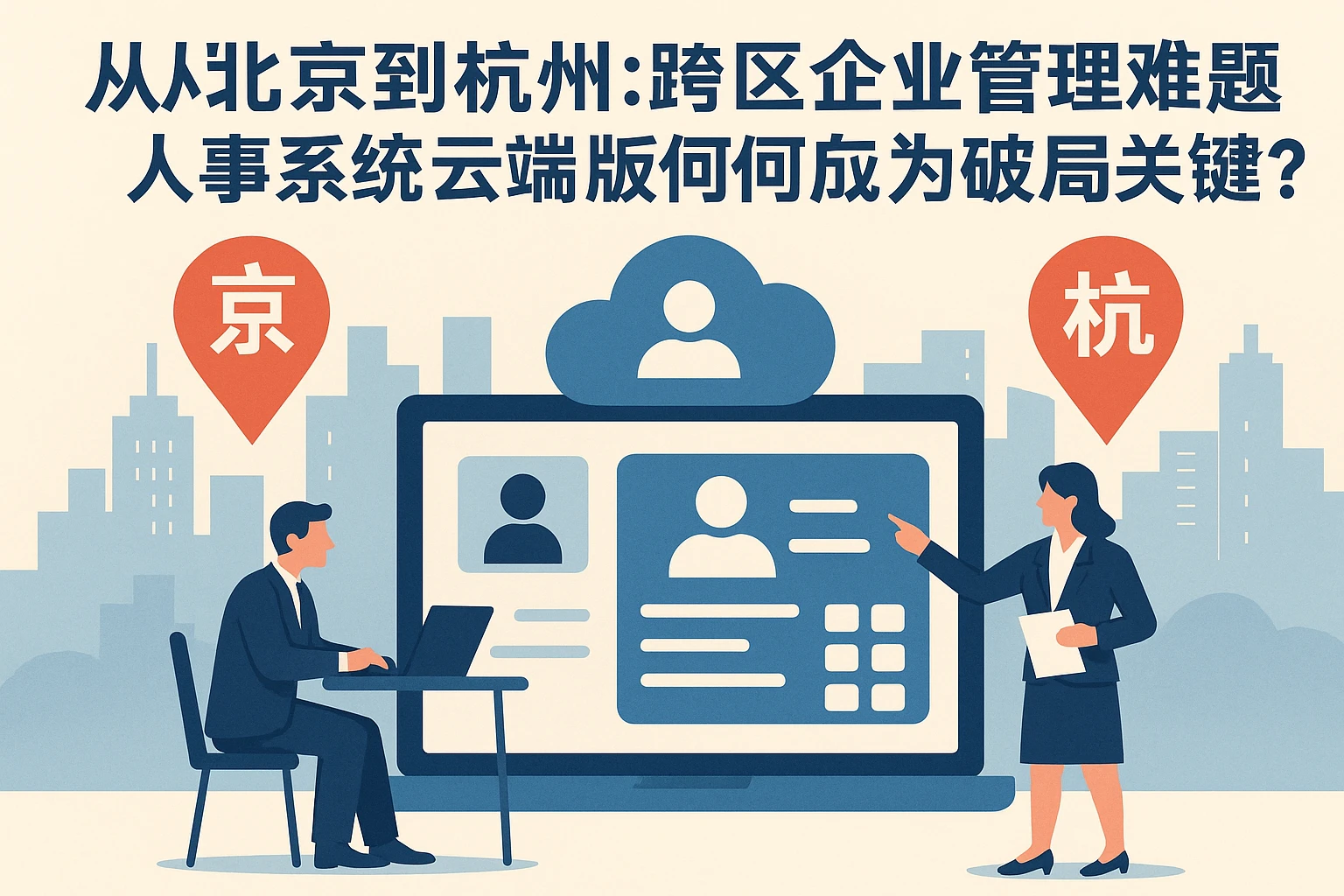 从北京到杭州：跨区域企业人事管理难题，人事系统云端版为何成为破局关键？
