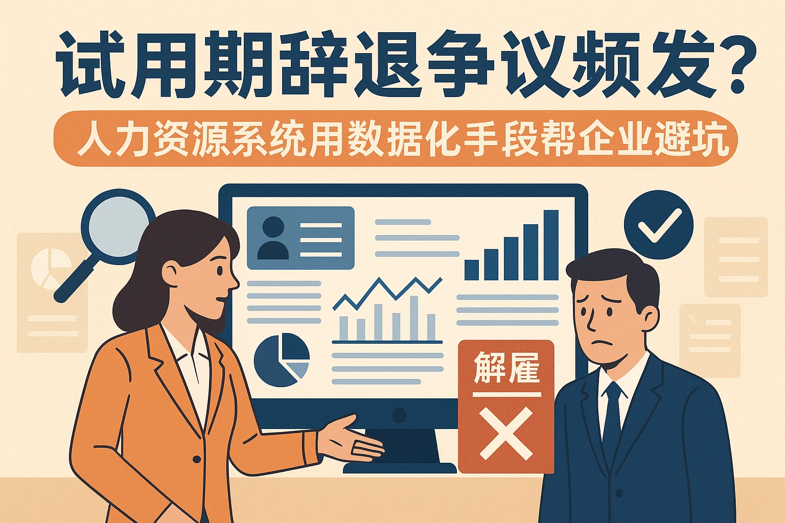 试用期辞退争议频发？人力资源系统用数据化手段帮企业避坑