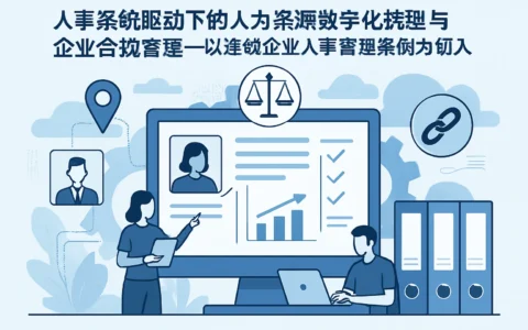 人事系统驱动下的人力资源数字化转型与企业合规管理——以连锁企业人事管理案例为切入