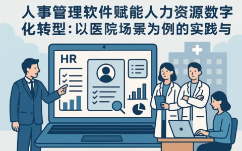 人事管理软件赋能人力资源数字化转型：以医院场景为例的实践与思考