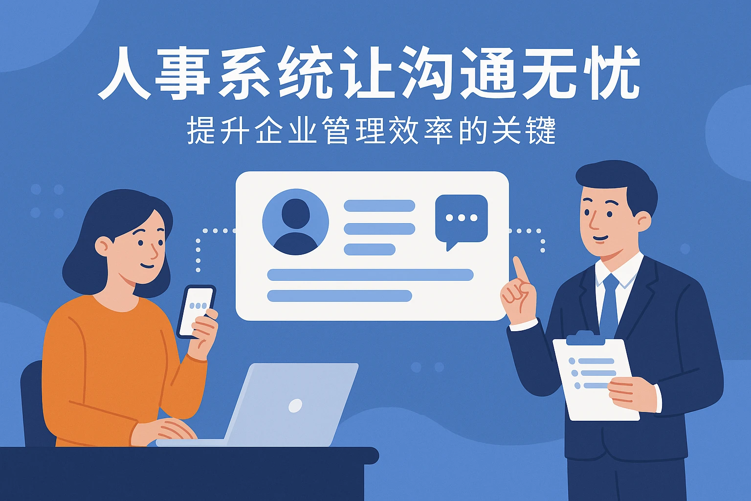人事系统让沟通无忧——提升企业管理效率的关键