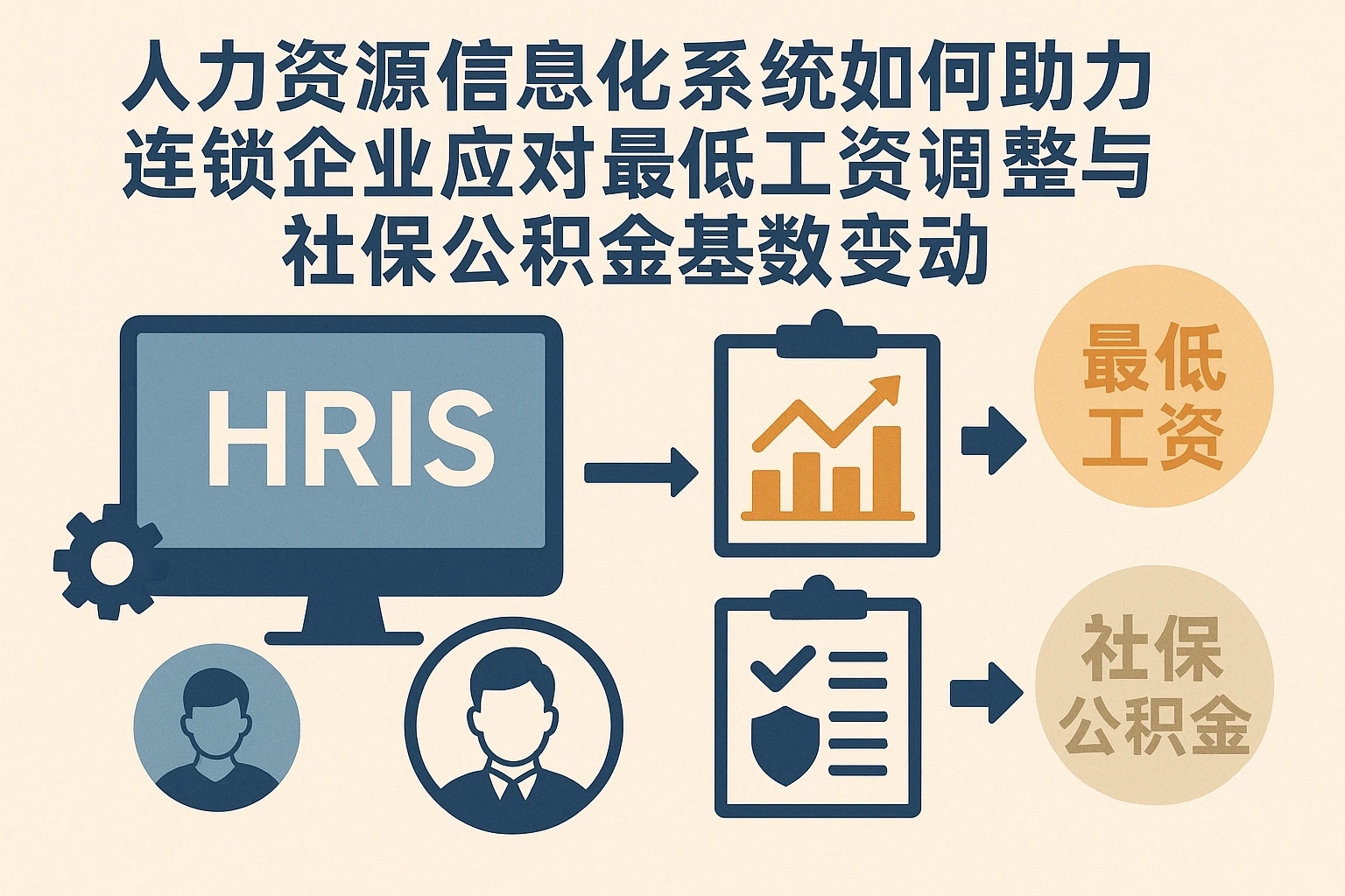 人力资源信息化系统如何助力连锁企业应对最低工资调整与社保公积金基数变动