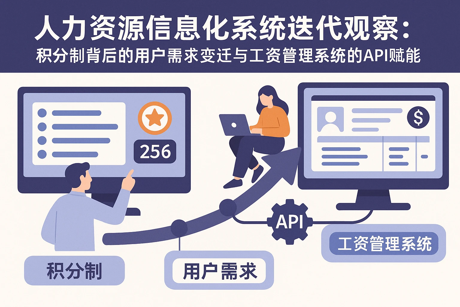 人力资源信息化系统迭代观察：积分制背后的用户需求变迁与工资管理系统的API赋能