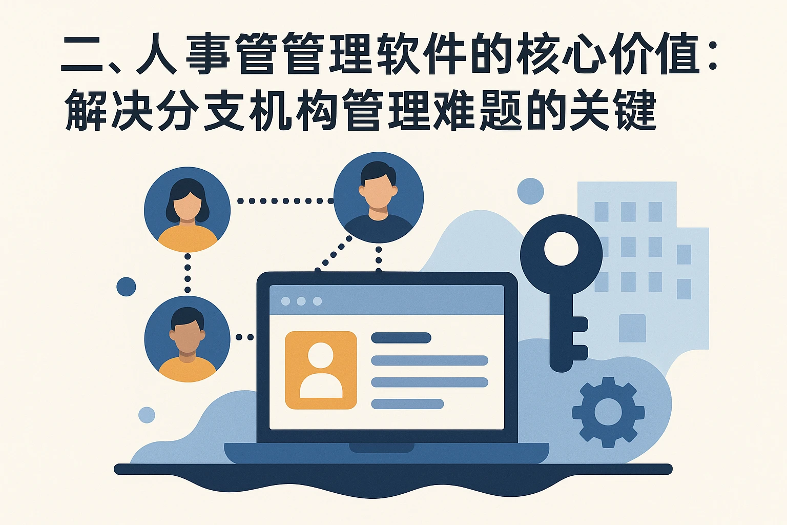 二、人事管理软件的核心价值：解决分支机构管理难题的关键