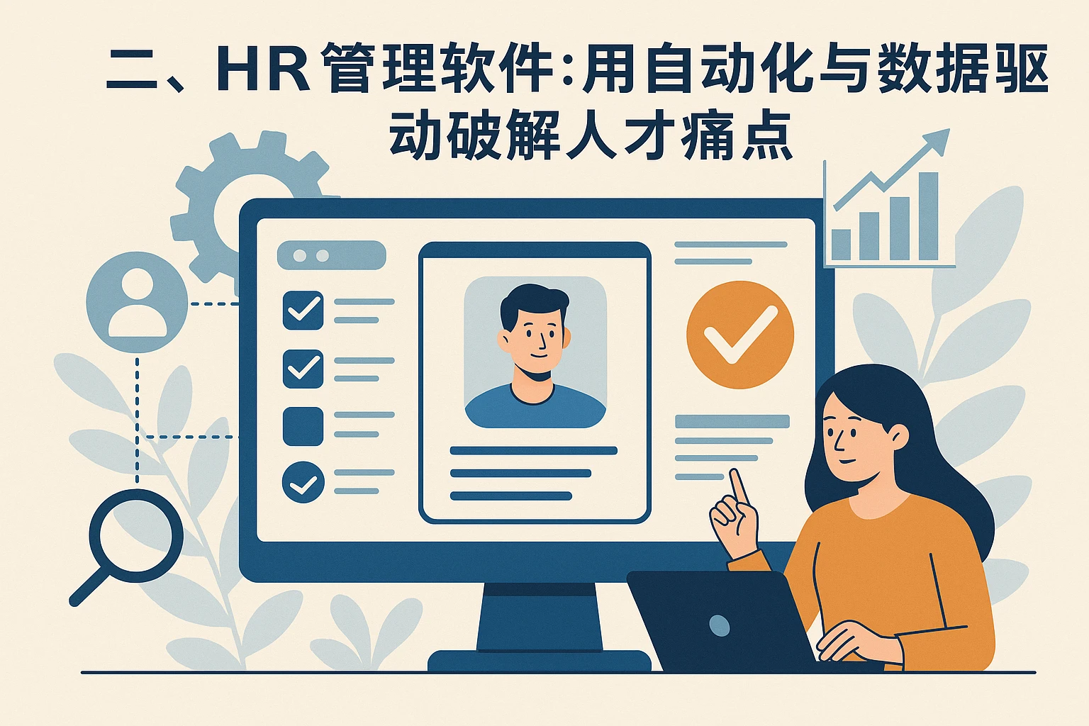 二、HR管理软件：用自动化与数据驱动破解人才痛点