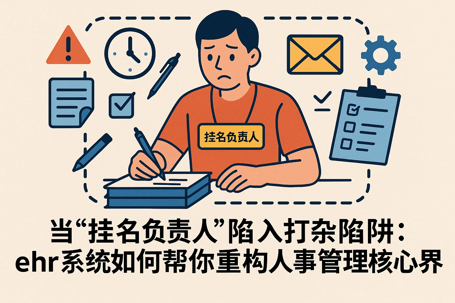 当“挂名负责人”陷入打杂陷阱：ehr系统如何帮你重构人事管理的核心边界