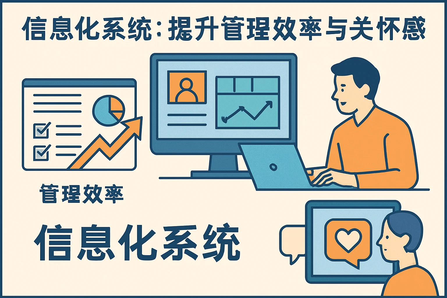 信息化系统：提升管理效率与关怀感知