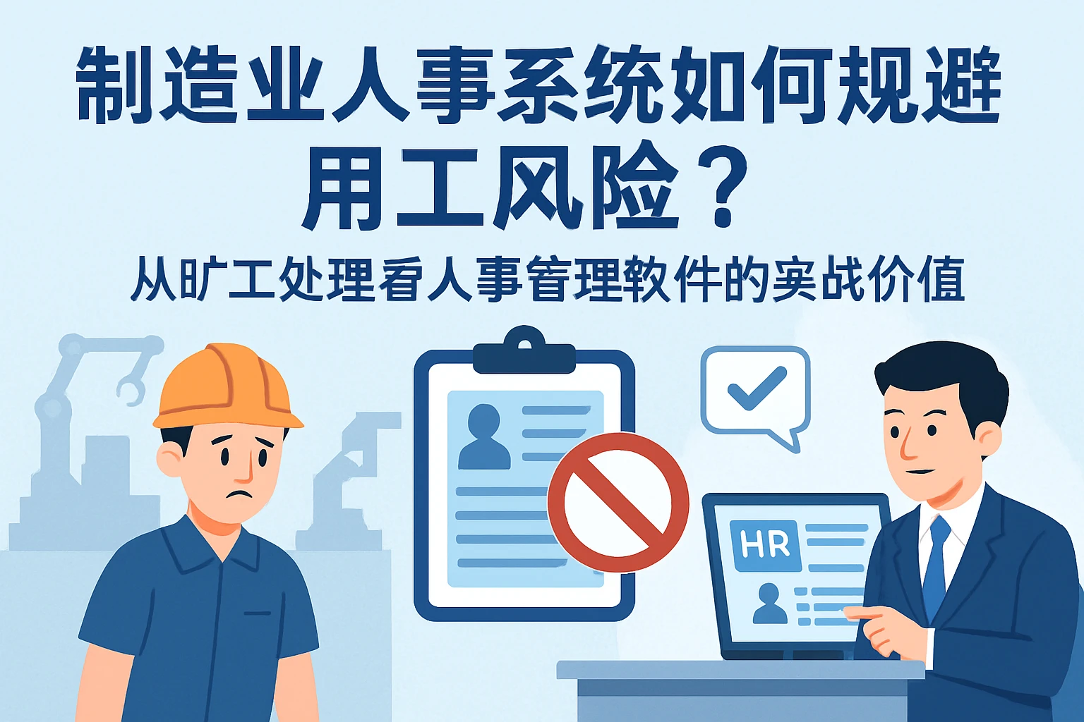 制造业人事系统如何规避用工风险？从旷工处理看人事管理软件的实战价值