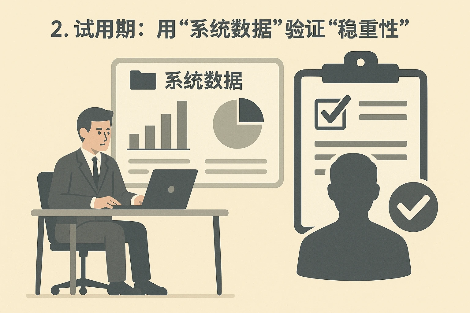 2. 试用期：用“系统数据”验证“稳重性”