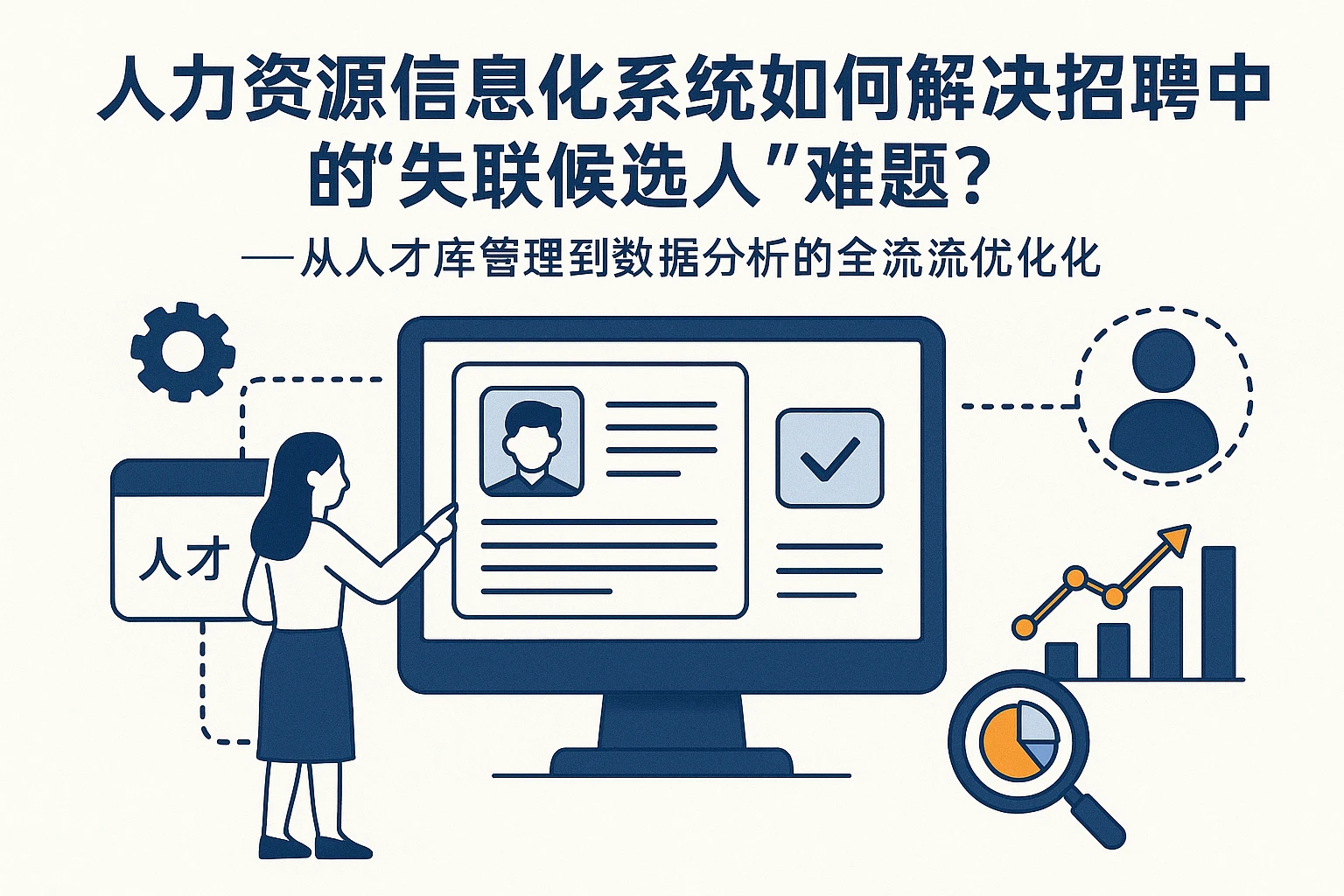 人力资源信息化系统如何解决招聘中的“失联候选人”难题？——从人才库管理到数据分析的全流程优化
