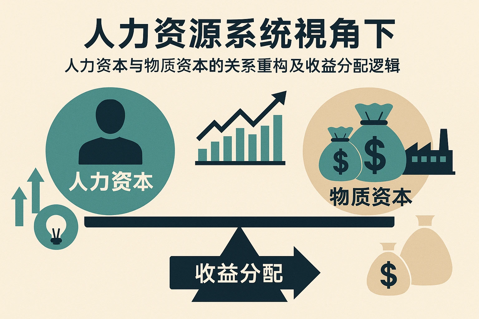 人力资源系统视角下：人力资本与物质资本的关系重构及收益分配逻辑