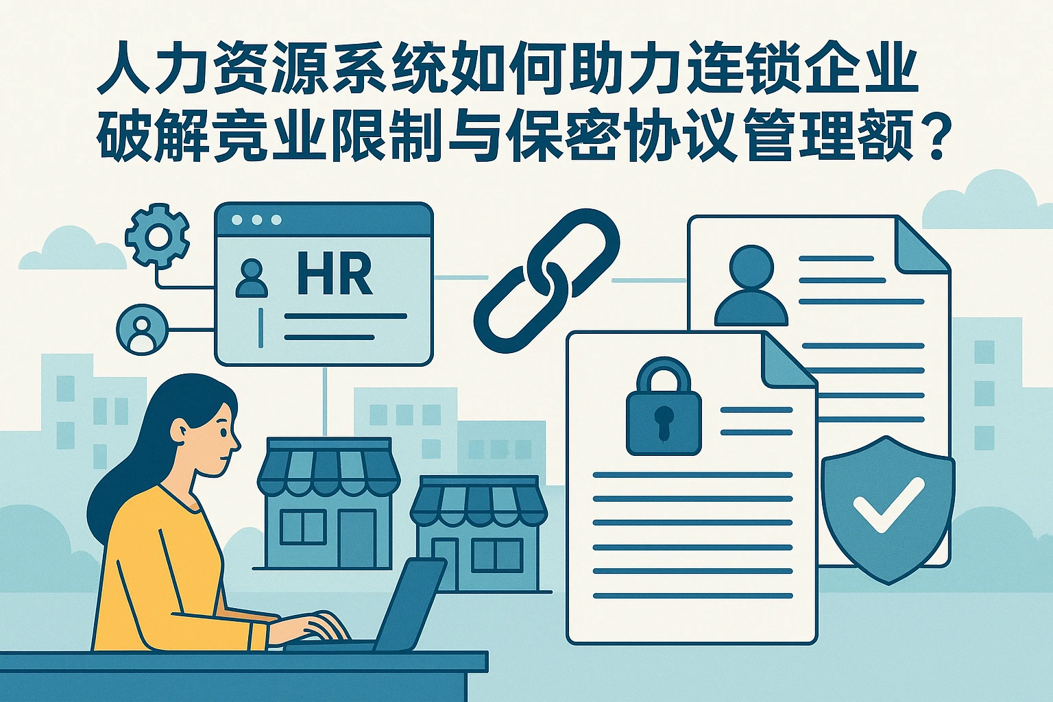 人力资源系统如何助力连锁企业破解竞业限制与保密协议管理难题？