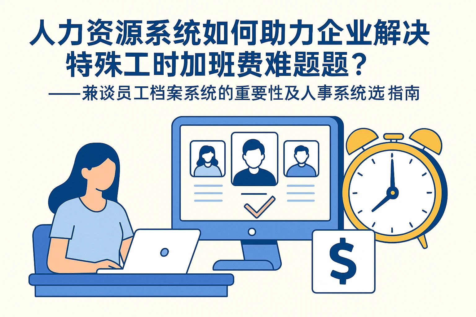 人力资源系统如何助力企业解决特殊工时加班费难题？——兼谈员工档案系统的重要性及人事系统选择指南