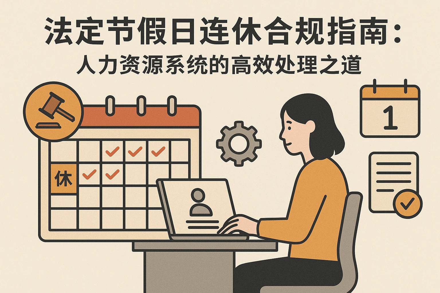法定节假日连休合规指南：人力资源系统的高效处理之道