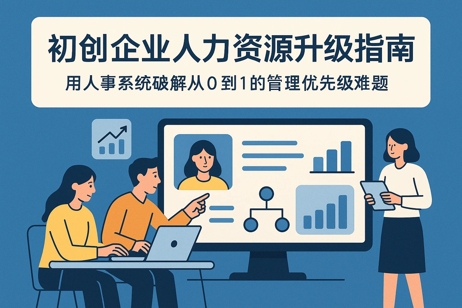 初创企业人力资源升级指南：用人事系统破解从0到1的管理优先级难题