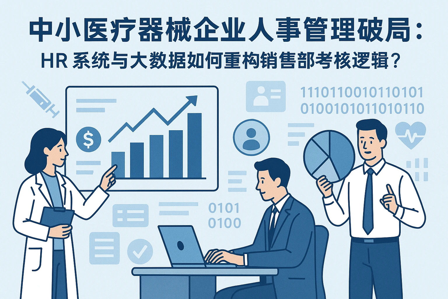 中小医疗器械企业人事管理破局：HR系统与大数据如何重构销售部考核逻辑？