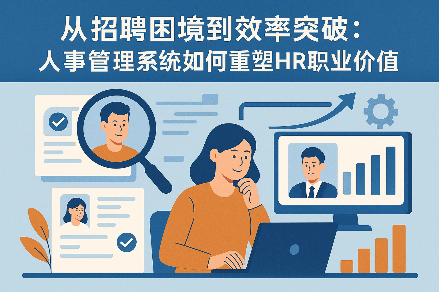 从招聘困境到效率突破：人事管理系统如何重塑HR职业价值