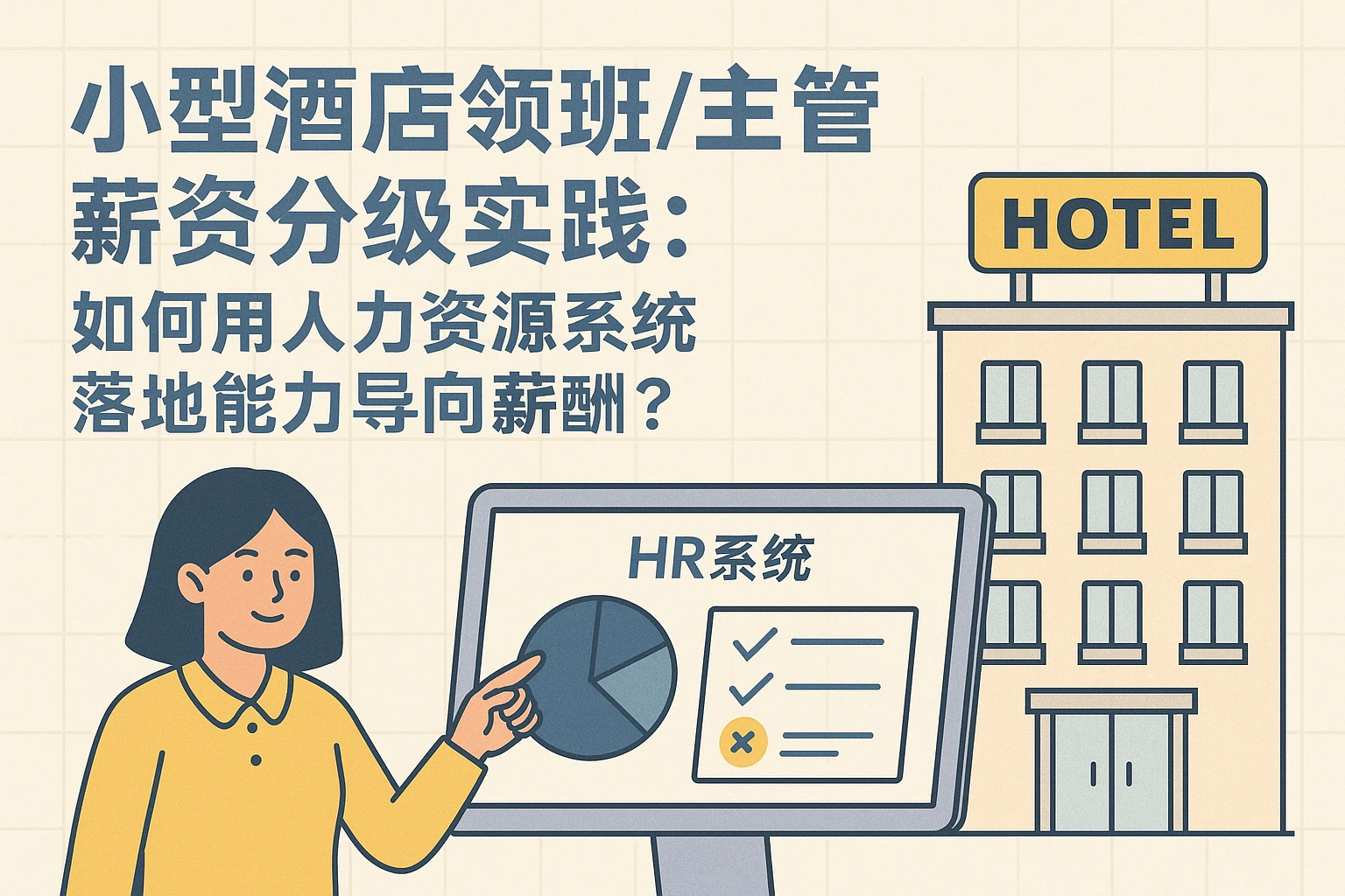 小型酒店领班/主管薪资分级实践：如何用人力资源系统落地能力导向薪酬？