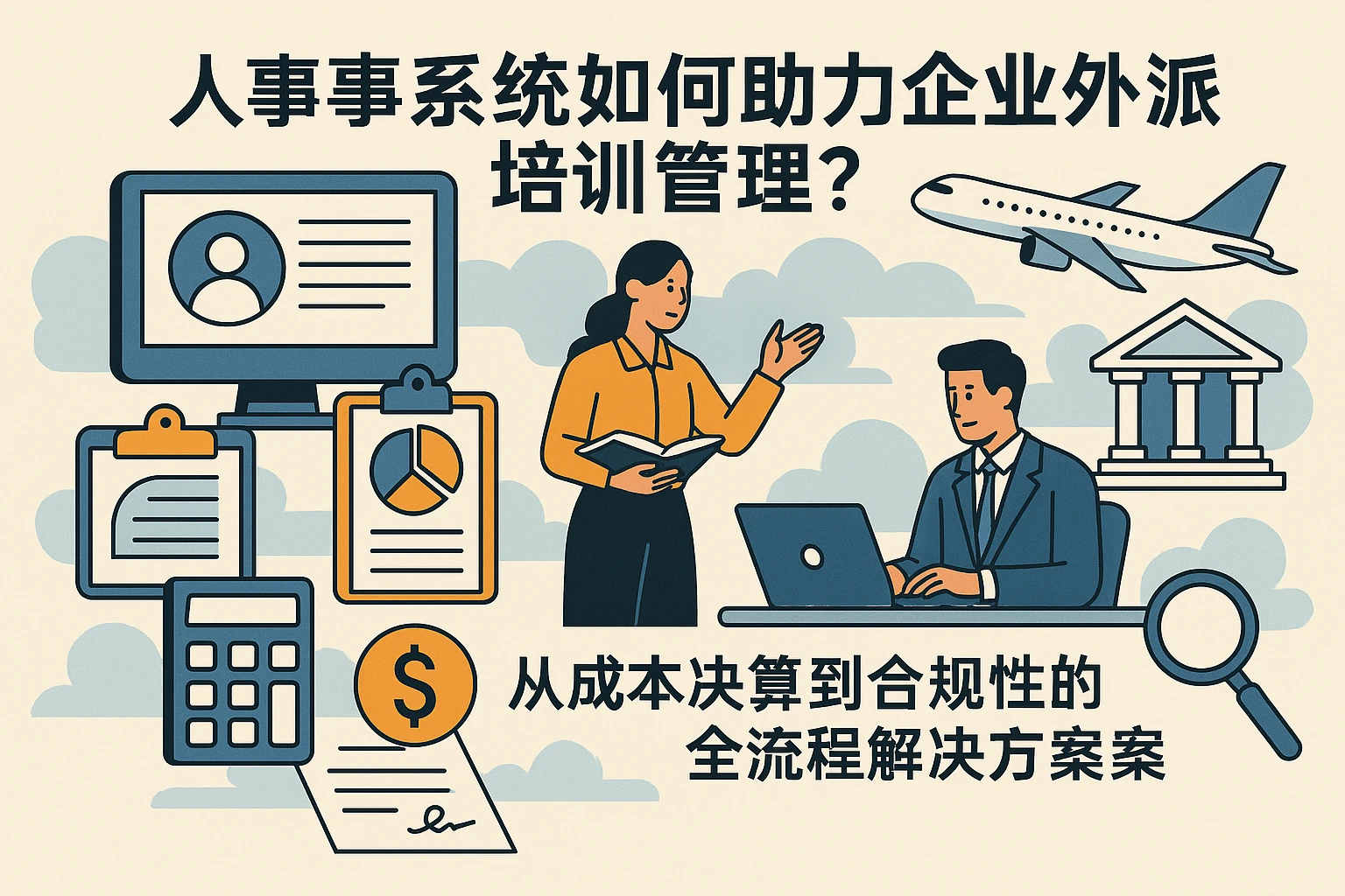 人事系统如何助力企业外派培训管理？从成本决算到合规性的全流程解决方案