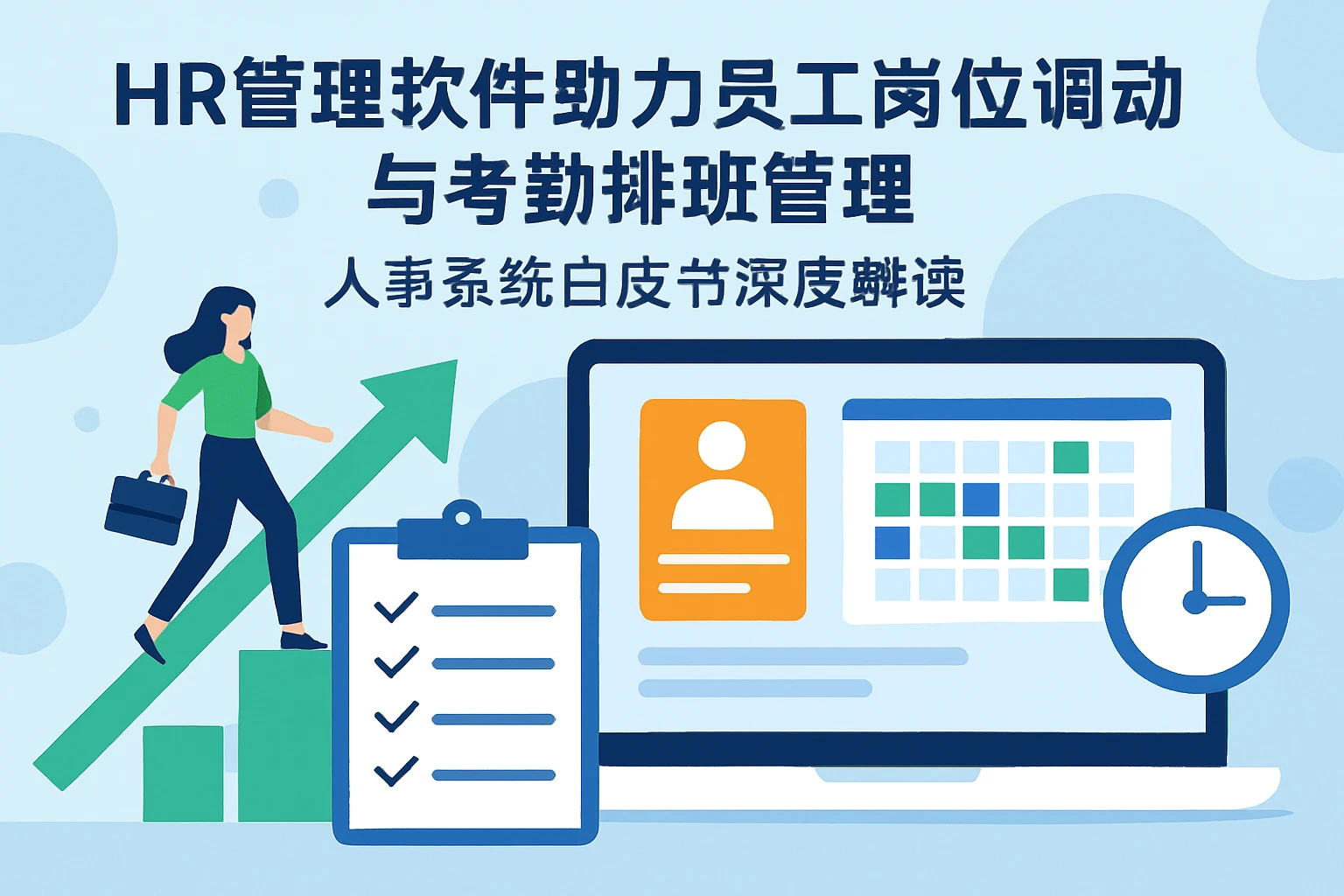 HR管理软件助力员工岗位调动与考勤排班管理——人事系统白皮书深度解读