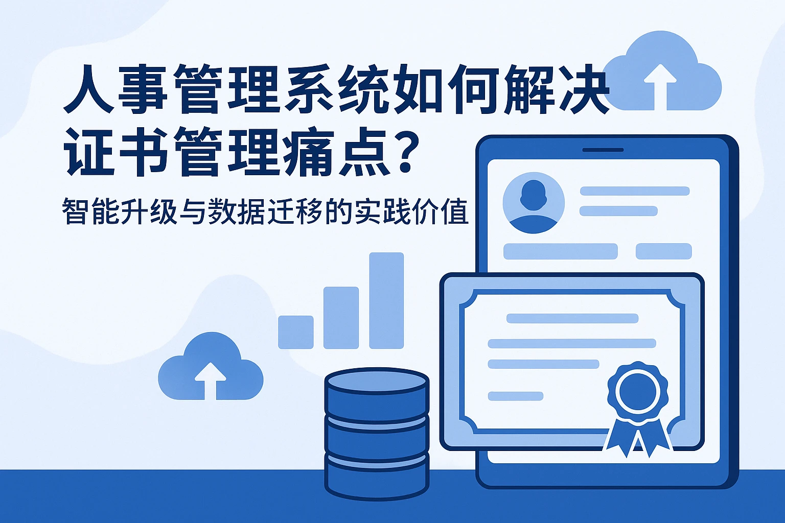 人事管理系统如何解决证书管理痛点？智能升级与数据迁移的实践价值