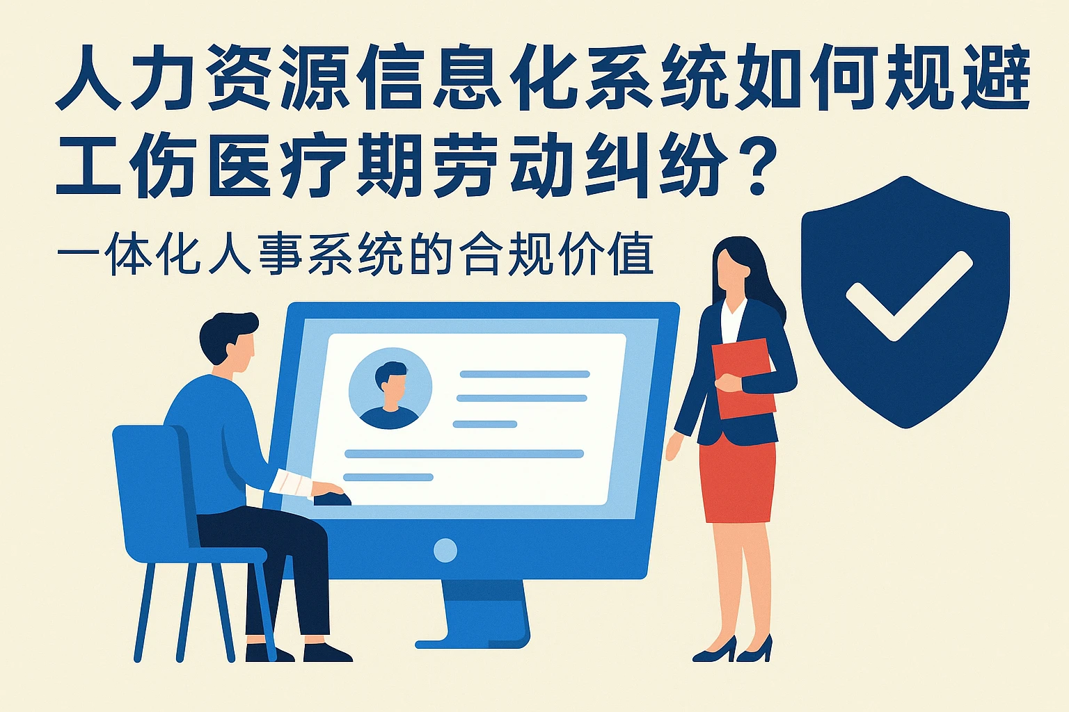 人力资源信息化系统如何规避工伤医疗期劳动纠纷？一体化人事系统的合规价值