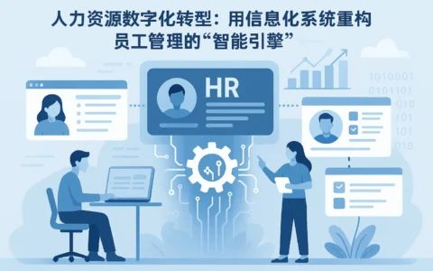 人力资源数字化转型：用信息化系统重构员工管理的“智能引擎”