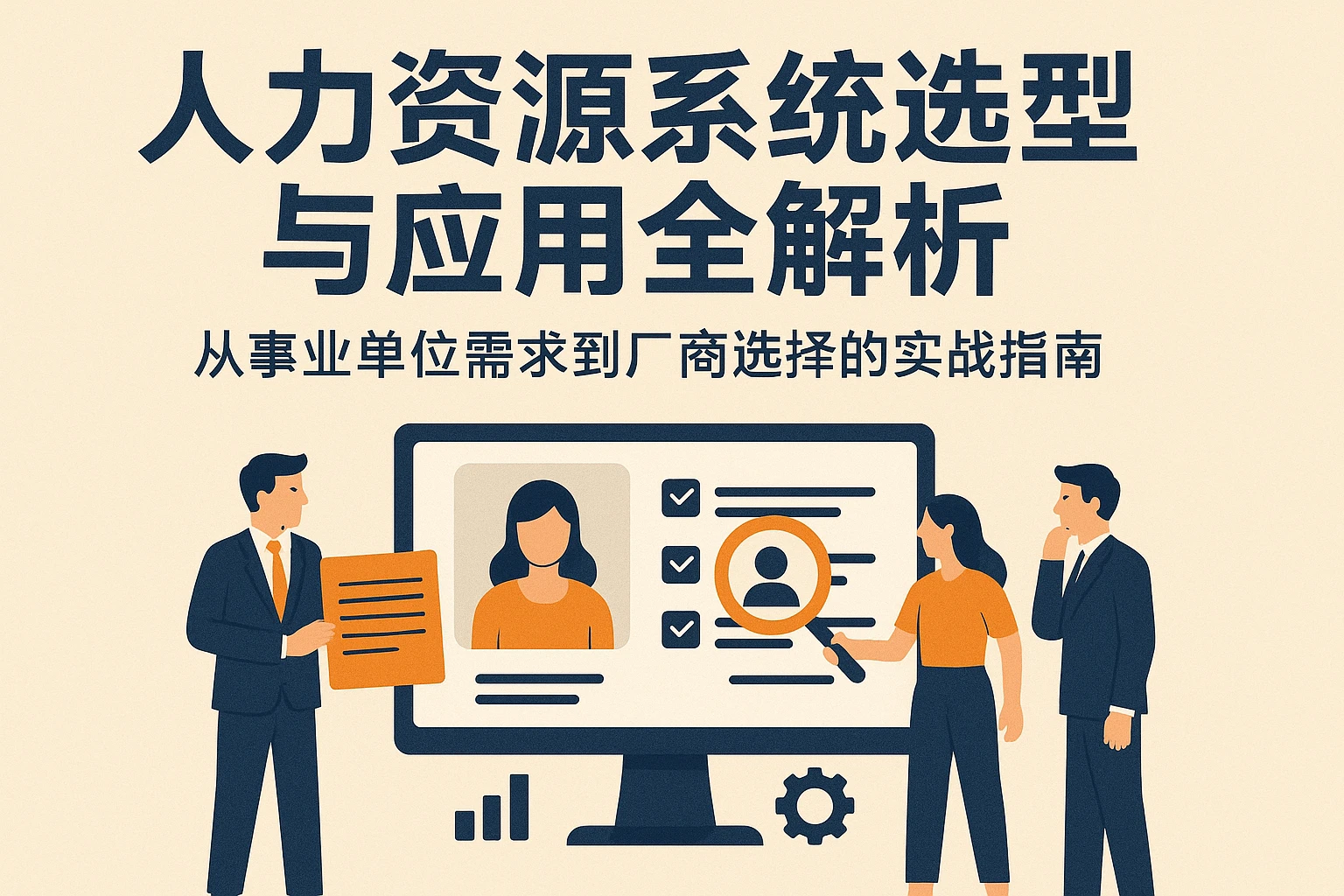 人力资源系统选型与应用全解析：从事业单位需求到厂商选择的实战指南