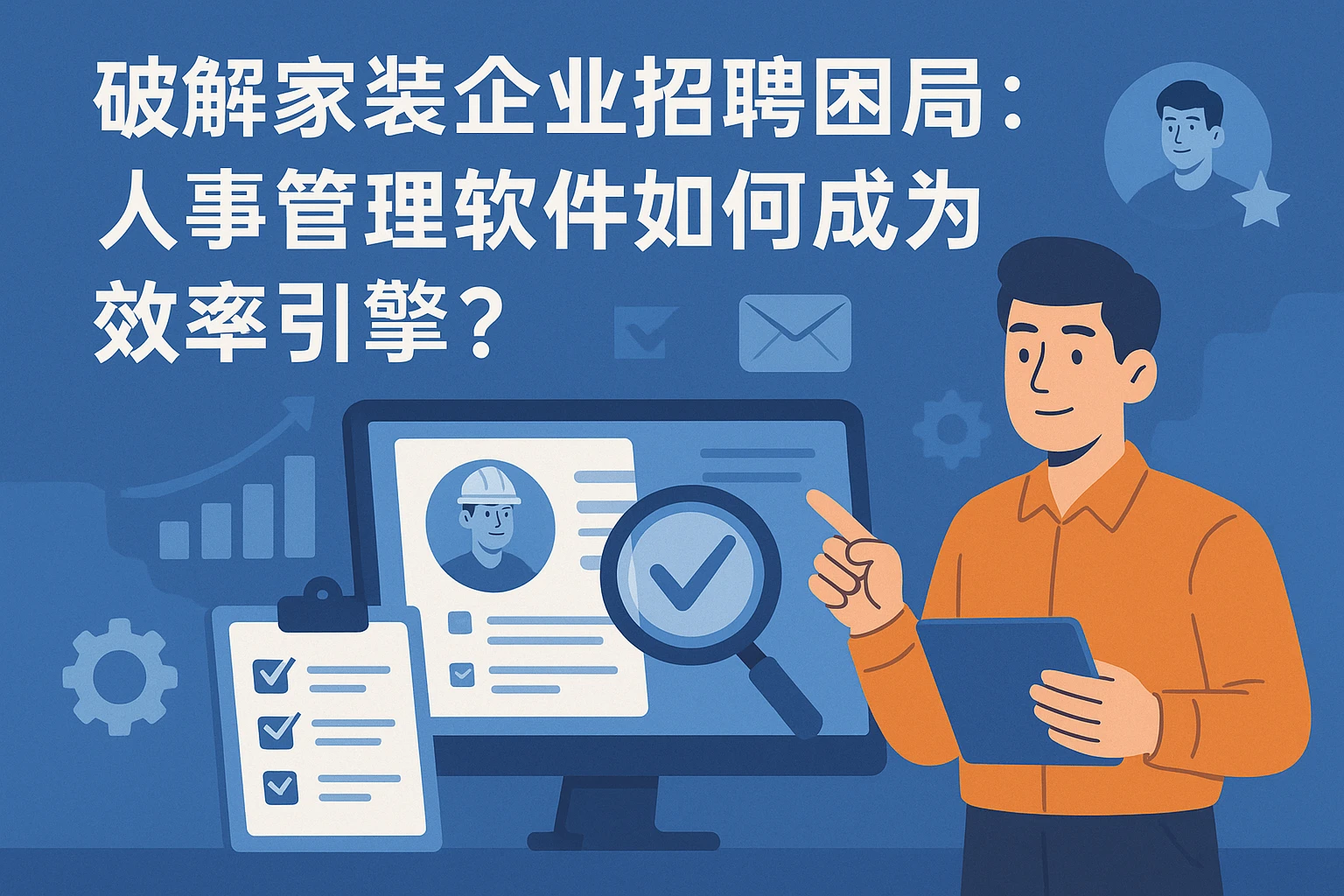 破解家装企业招聘困局：人事管理软件如何成为效率引擎？
