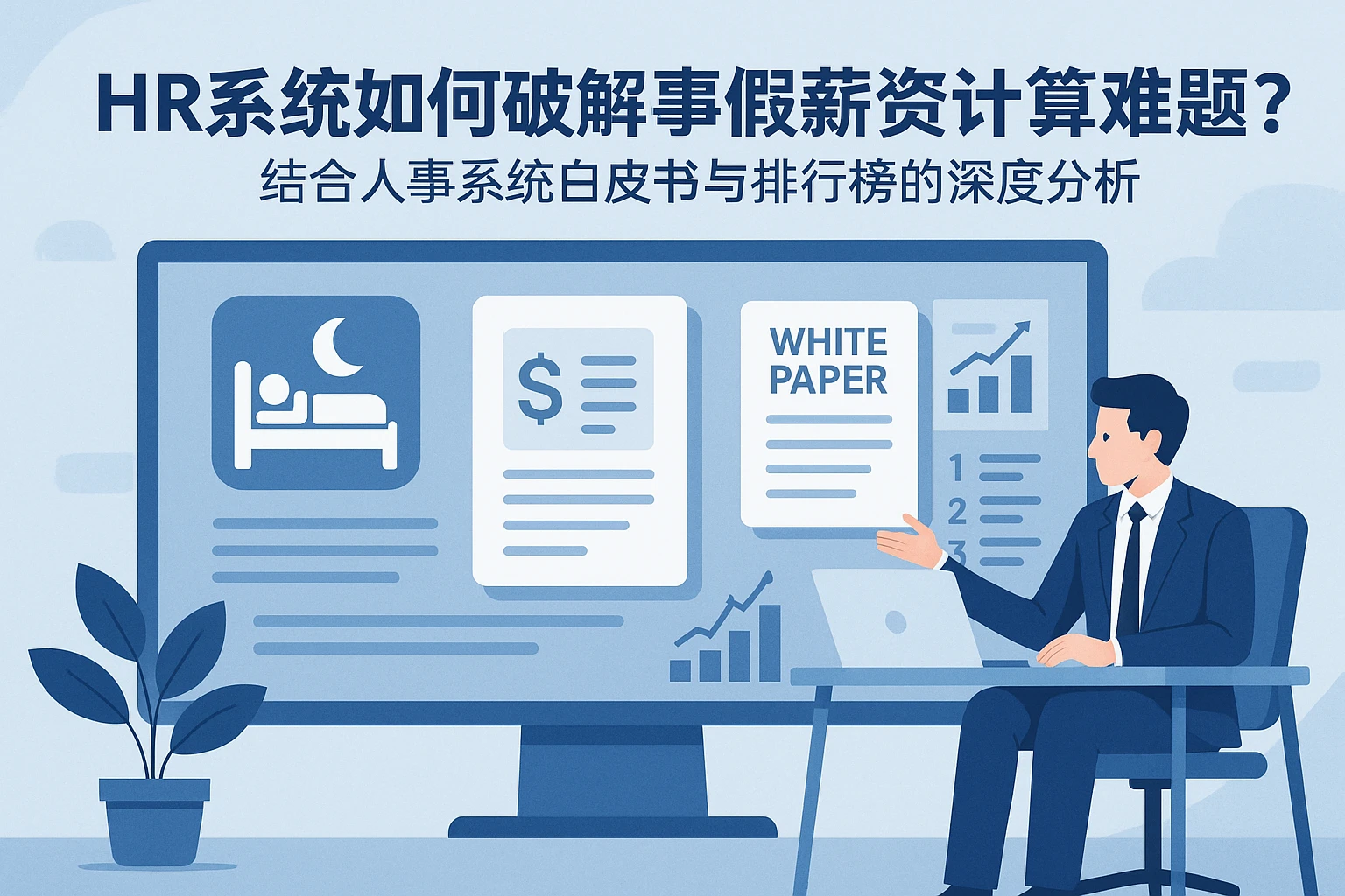 HR系统如何破解事假薪资计算难题？结合人事系统白皮书与排行榜的深度分析