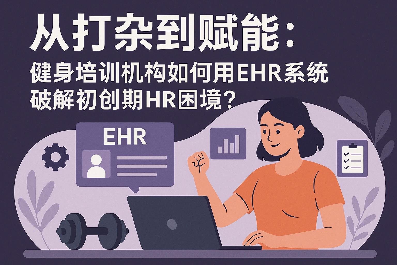 从打杂到赋能：健身培训机构如何用EHR系统破解初创期HR困境？