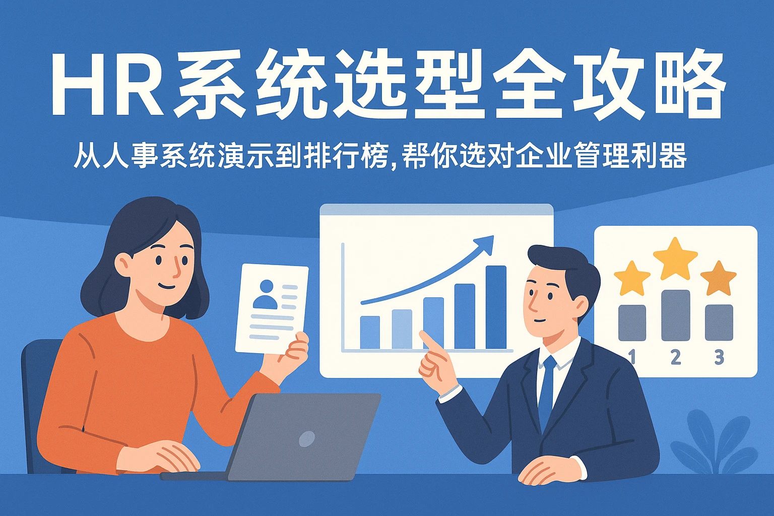 HR系统选型全攻略：从人事系统演示到排行榜，帮你选对企业管理利器