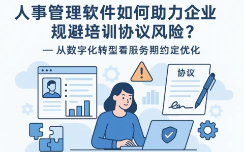 人事管理软件如何助力企业规避培训协议风险？——从数字化转型看服务期约定优化