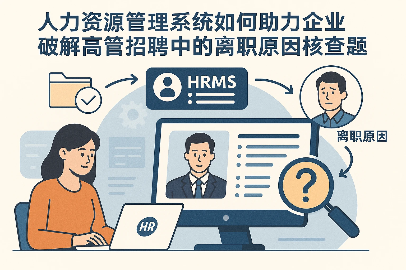 人力资源管理系统如何助力企业破解高管招聘中的离职原因核查难题