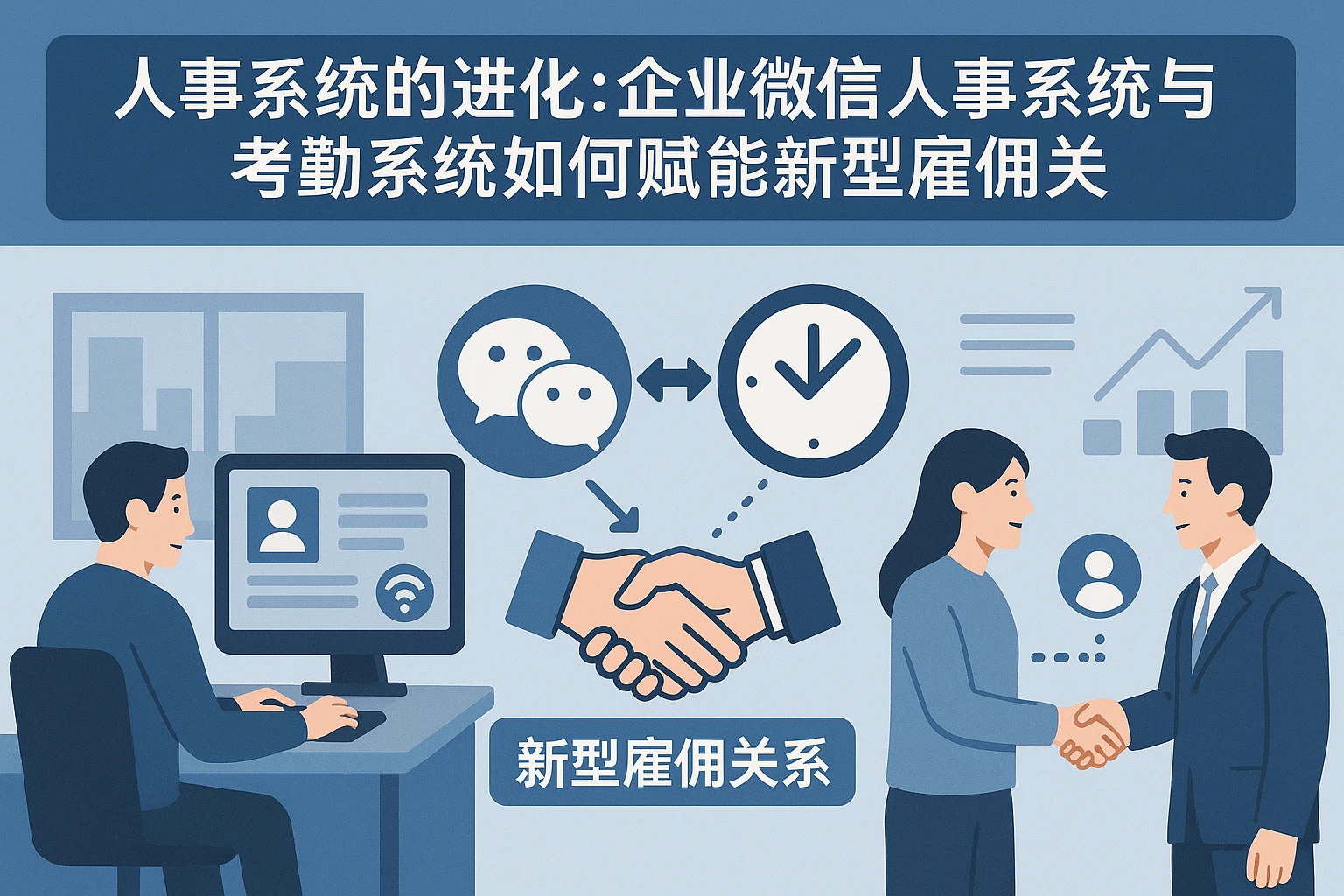 人事系统的进化：企业微信人事系统与考勤系统如何赋能新型雇佣关系