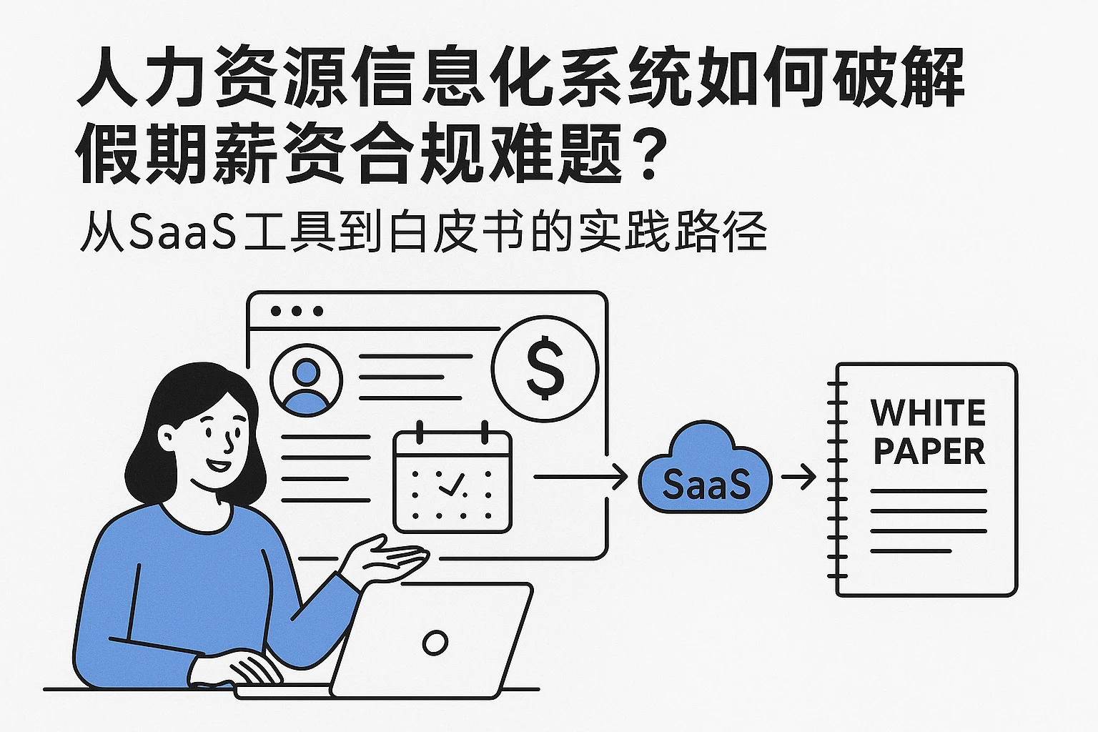 人力资源信息化系统如何破解假期薪资合规难题？从SaaS工具到白皮书的实践路径