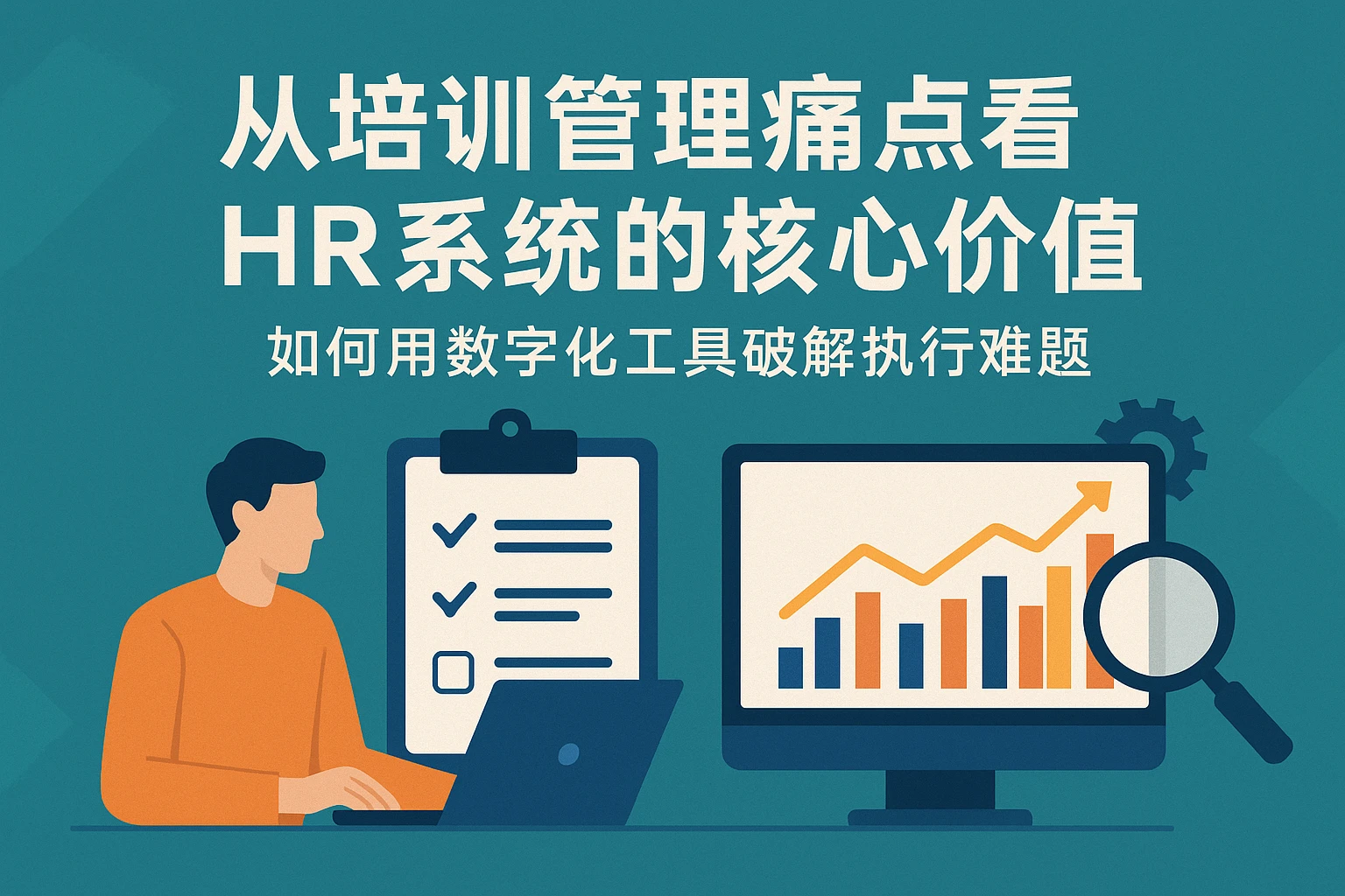 从培训管理痛点看HR系统的核心价值：如何用数字化工具破解执行难题