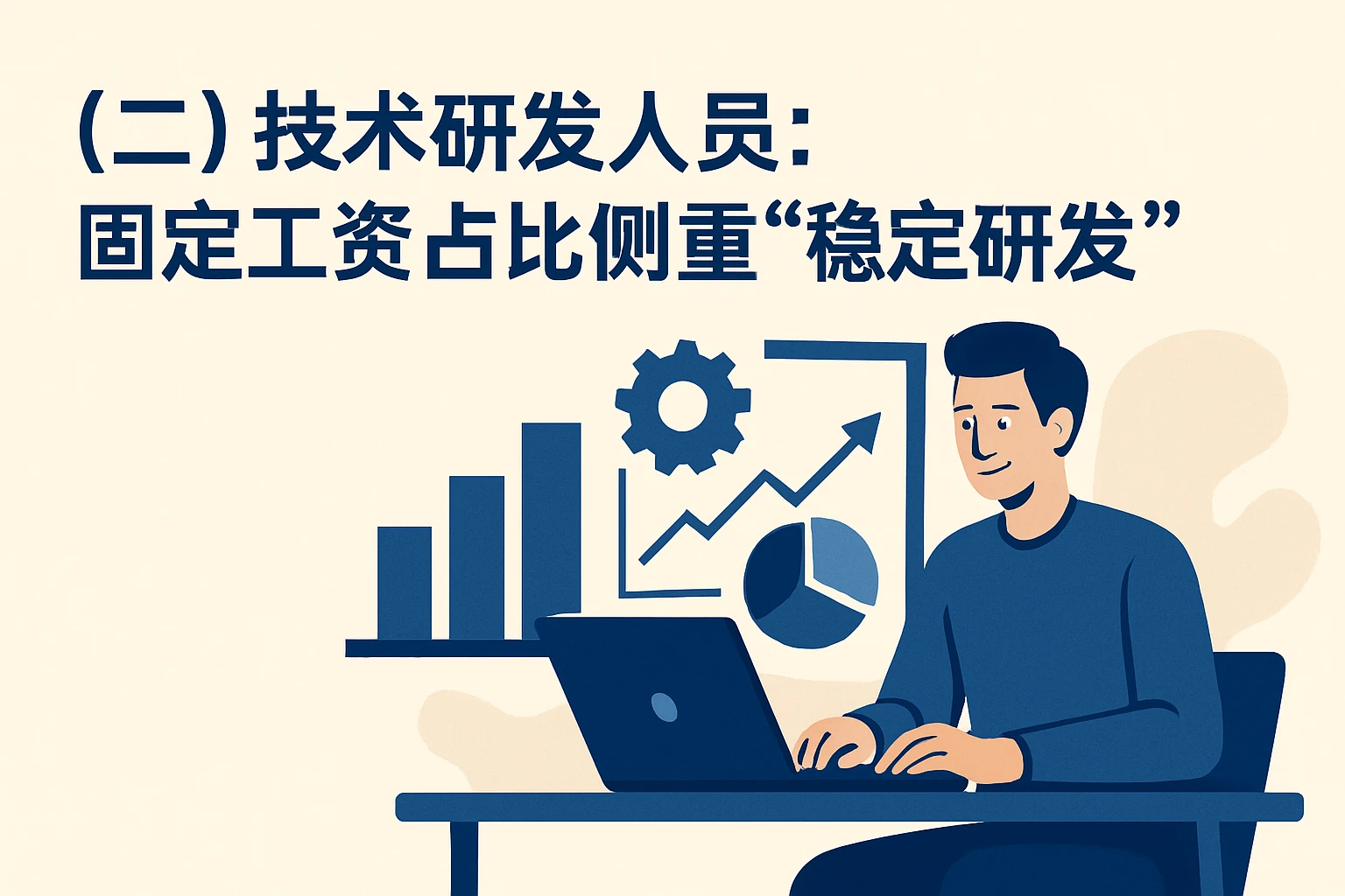 （二）技术研发人员：固定工资占比侧重“稳定研发”