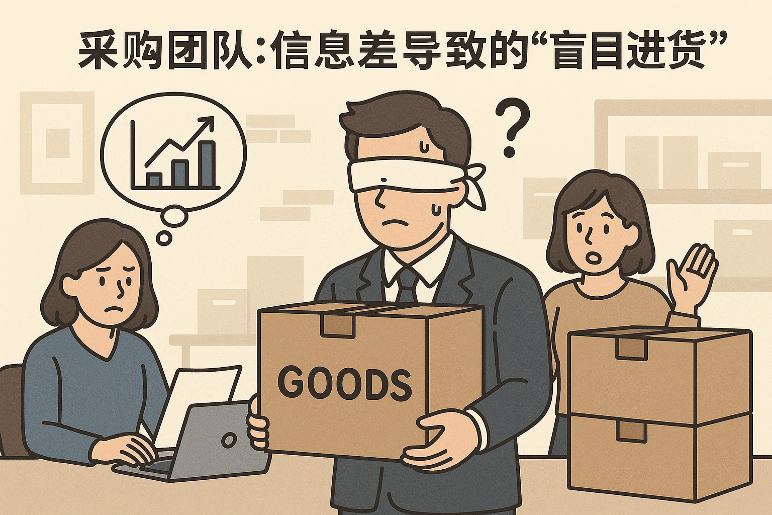 2. 采购团队：信息差导致的“盲目进货”