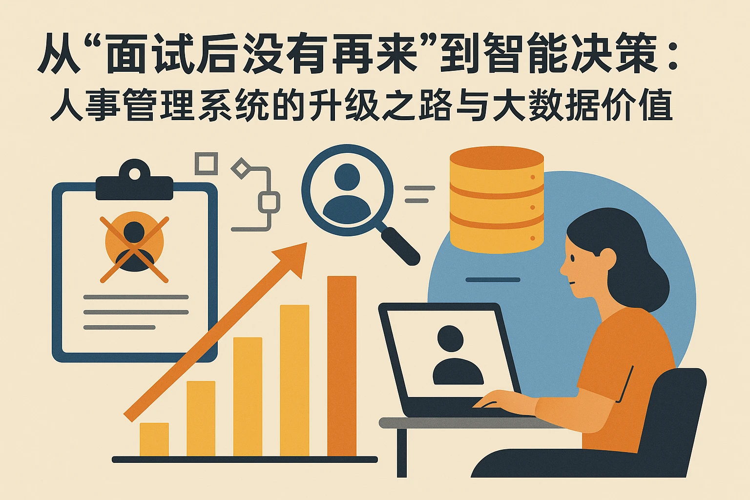 从“面试后没有再来”到智能决策：人事管理系统的升级之路与大数据价值