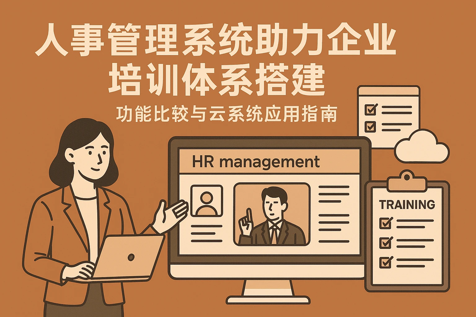 人事管理系统助力企业培训体系搭建：功能比较与云系统应用指南
